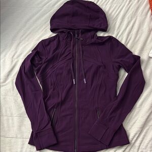 Lululemon Define Hooded Full Zip Jacket - Size 10 Grape